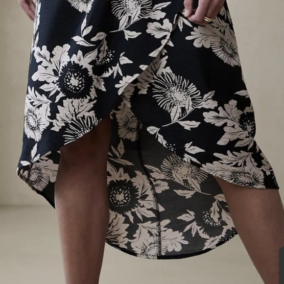 NWT Banana Republic Halter Maxi Dress Size 6 Petite New Eclipse Coal Color - Picture 6 of 8